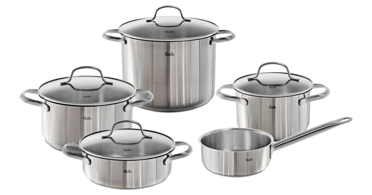 Kochtopfset 5-teilig Edelstahl von FISSLER kaufen