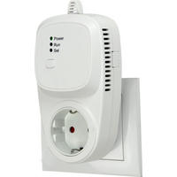 ADAPTERSTECKER - Weiß, Basics, Kunststoff (14/7/4,2cm)
