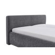 POLSTERBETT Grau 160/200 cm  - Grau, Design, Textil (160/200cm) - Xora