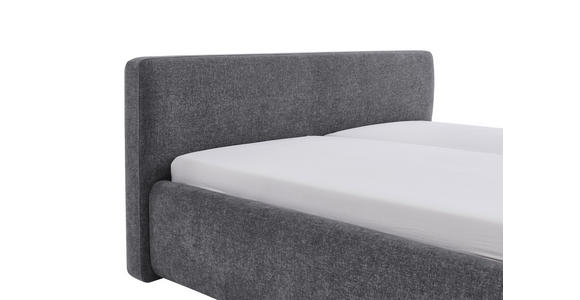 POLSTERBETT Grau 160/200 cm  - Grau, Design, Textil (160/200cm) - Xora