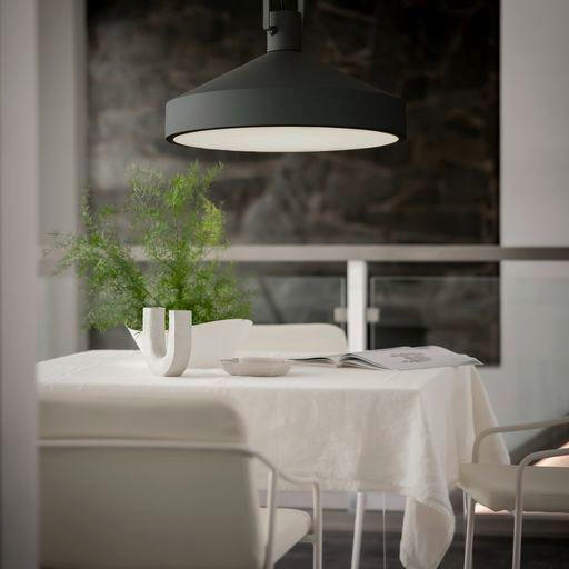 HÄNGLAMPA PR Home Jojo 40/26/40 cm  - grå, Klassisk, metall (40/26/40cm)