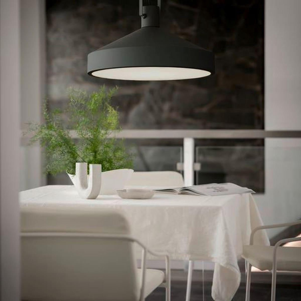 HÄNGLAMPA PR Home Jojo 40/26/40 cm  - grå, Klassisk, metall (40/26/40cm)
