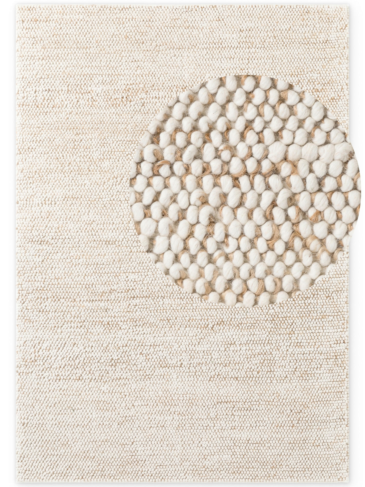 Villeroy & Boch Wollteppich Kollektion 1770 Creme, Beige 120x180 cm
