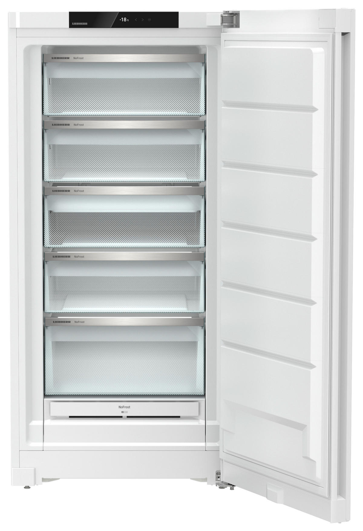 GEFRIERSCHRANK FNC6625  - Weiß, Basics, Metall (69,7/145,5/76cm) - Liebherr