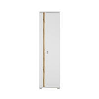 HIGHBOARD  in 55/200/35 cm  - Silberfarben/Eiche Wotan, Design, Holzwerkstoff/Kunststoff (55/200/35cm) - MID.YOU