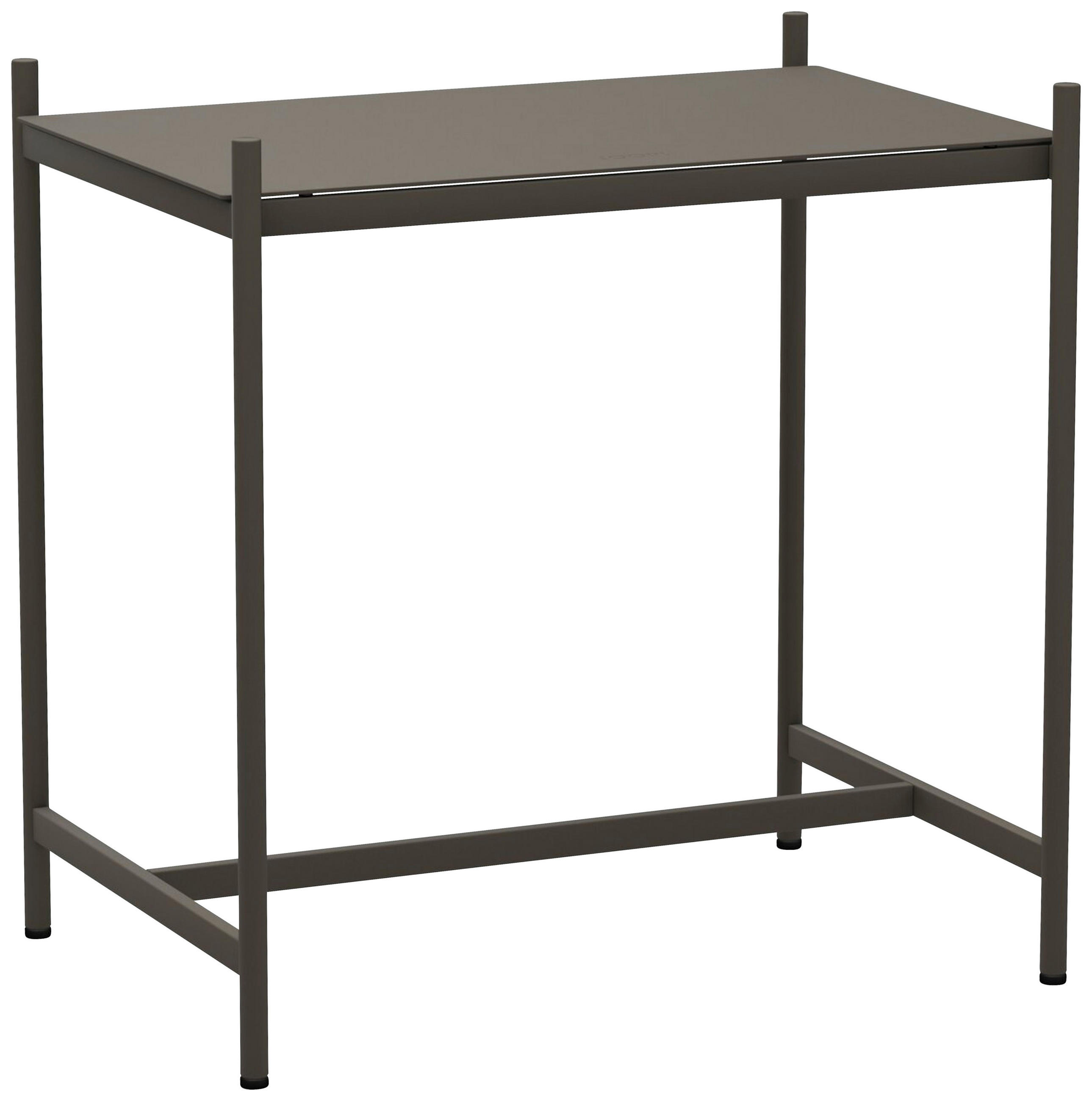GARTENBEISTELLTISCH 52/36/52 cm Metall  - Graubraun, Basics, Metall (52/36/52cm) - Joop!