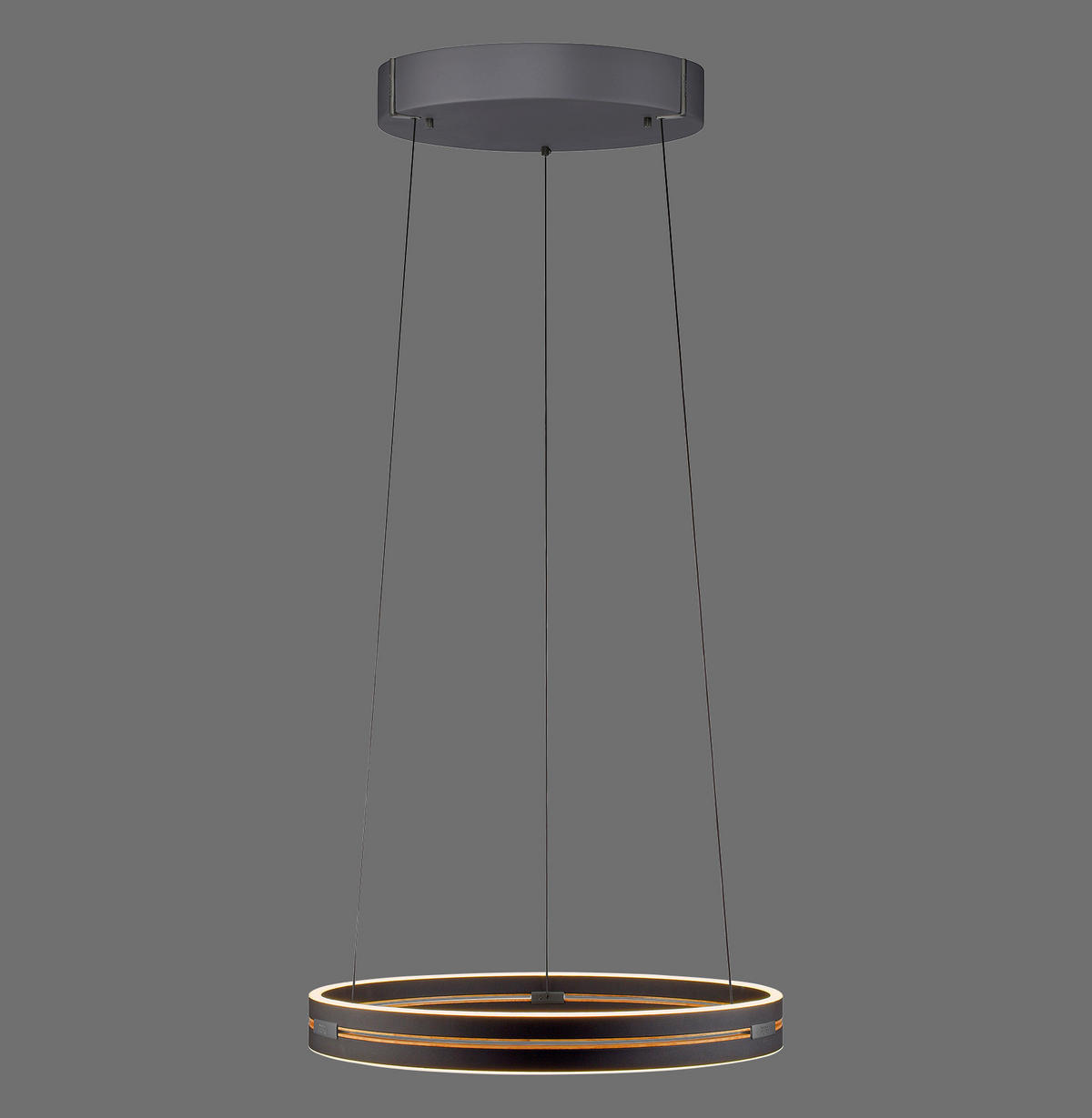 ZÁVĚSNÉ LED SVÍTIDLO, 50/50/350 cm  - černá, Basics, kov (50/50/350cm) - Neuhaus PURE