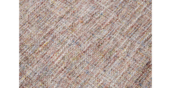 ARMLEHNSTUHL in Eisen Webstoff - Schwarz/Rosa, Design, Textil/Metall (61/83/61cm) - Novel