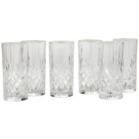 GLÄSERSET Stella  6-teilig  - Transparent, KONVENTIONELL, Glas (330ml) - Novel