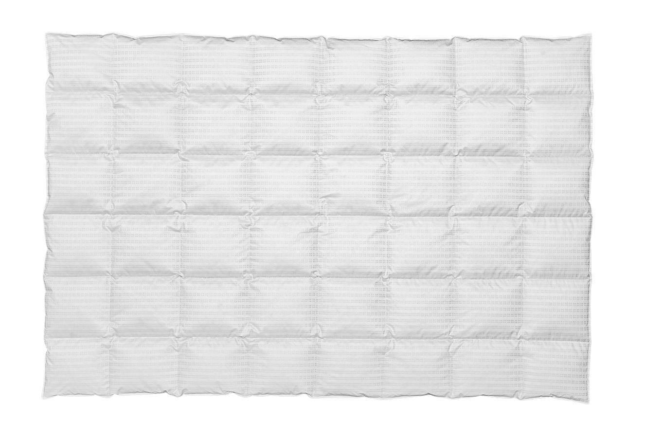DAUNENDECKE  Polar Platin  135/200 cm   - Silberfarben/Weiß, Basics, Textil (135/200cm) - Centa-Star