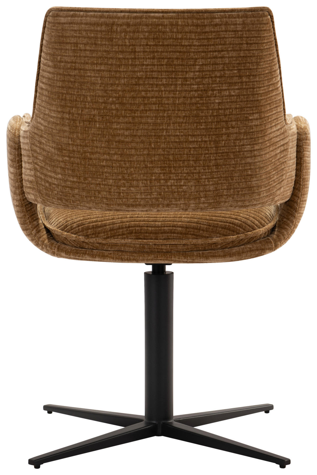 NASLANJAČ, kovina, tekstil opečnato rjava  - črna/opečnato rjava, Design, kovina/tekstil (60/84/59cm) - Emilio Belluti