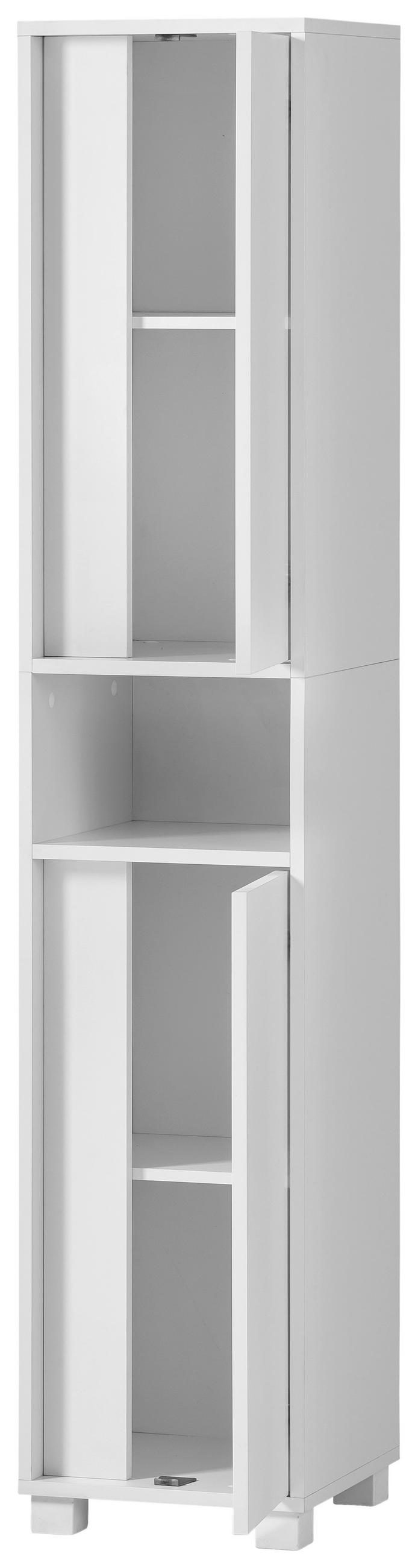 HOCHSCHRANK 32,6/164,7/33,0 cm  - Weiß, MODERN, Holzwerkstoff/Kunststoff (32,6/164,7/33,0cm) - MID.YOU