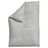BETTDECKENBEZUG WOVEN SATIN Makosatin 135-140/200 cm  - Hellgrau, Basics, Textil (135-140/200cm) - Schlafgut