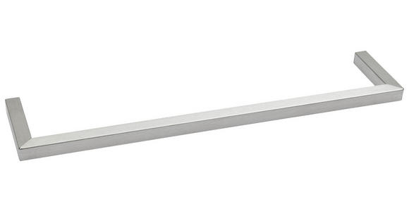 HANDTUCHHALTER 40/1,5/8,5 cm - Silberfarben, Design, Metall (40/1,5/8,5cm) - Dieter Knoll