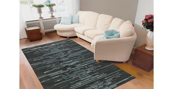 FLACHWEBETEPPICH 170/240 cm Anthrazit  - Anthrazit, Design, Textil (170/240cm) - Novel