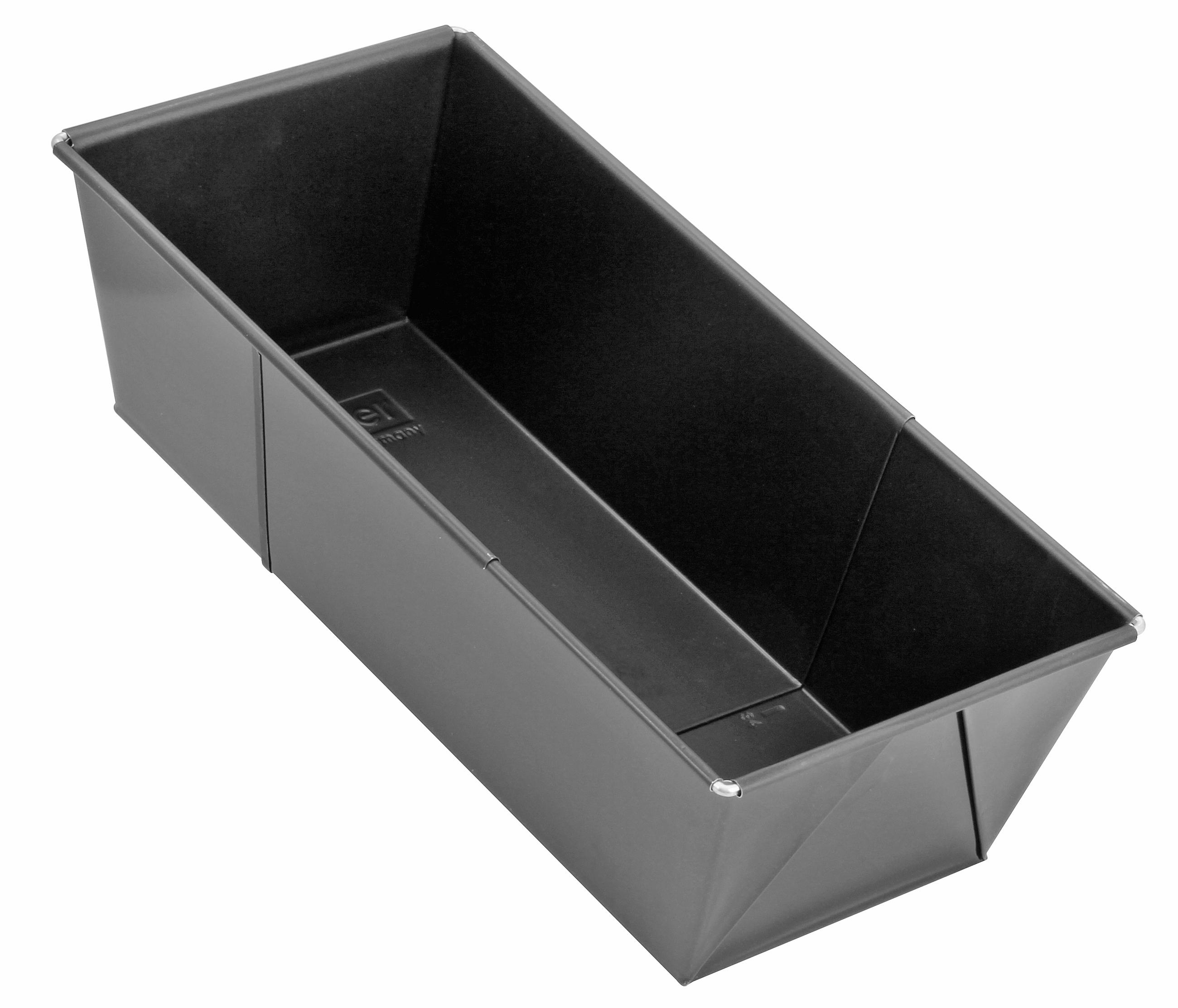 Zenker Kastenform Black Metallic Schwarz 16x10x28-40 cm