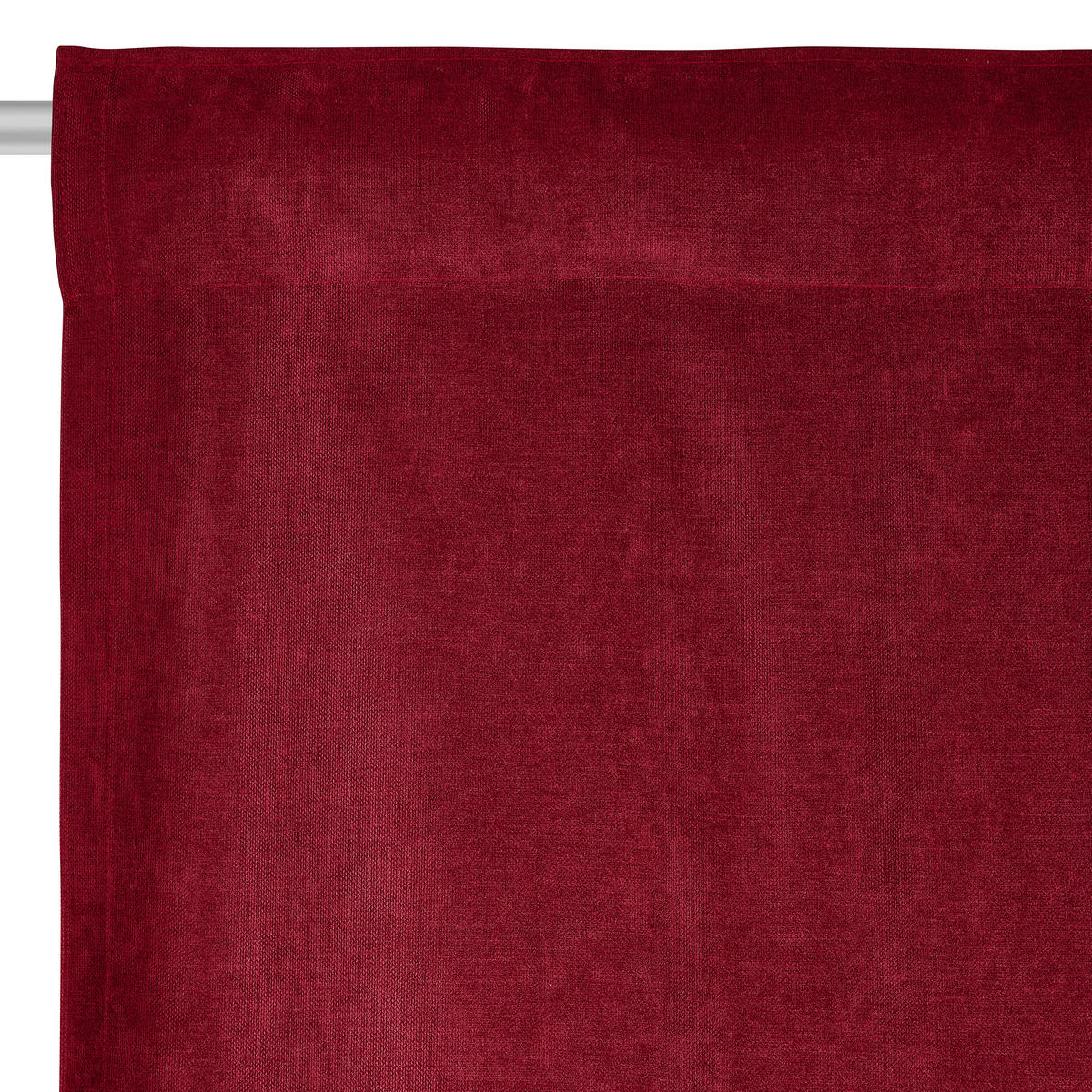 FERTIGVORHANG blickdicht  - Bordeaux, KONVENTIONELL, Textil (140/245cm) - Esposa