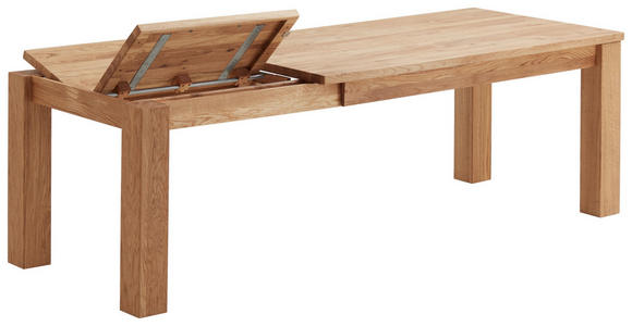 AUSZIEHTISCH in Holz 160-230/90/76 cm  - Eichefarben, Basics, Holz (160-230/90/76cm) - Linea Natura