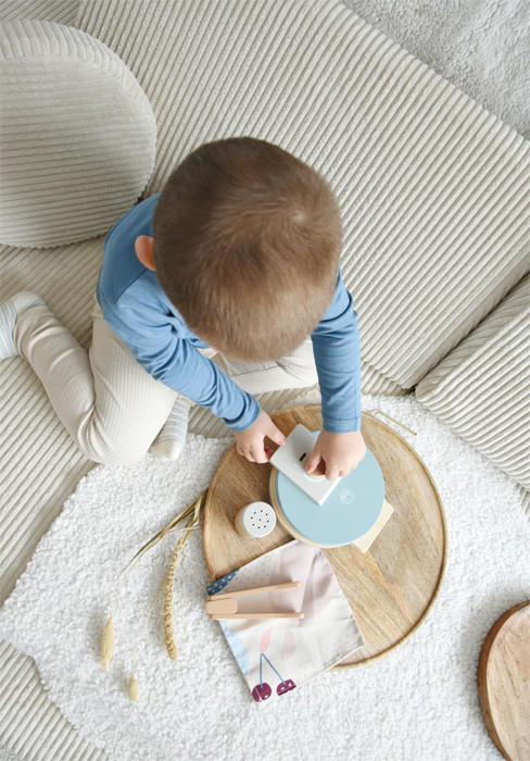 KINDERKÜCHENZUBEHÖR  - Multicolor, Basics, Holz/Textil (16/5.5/18cm) - small foot