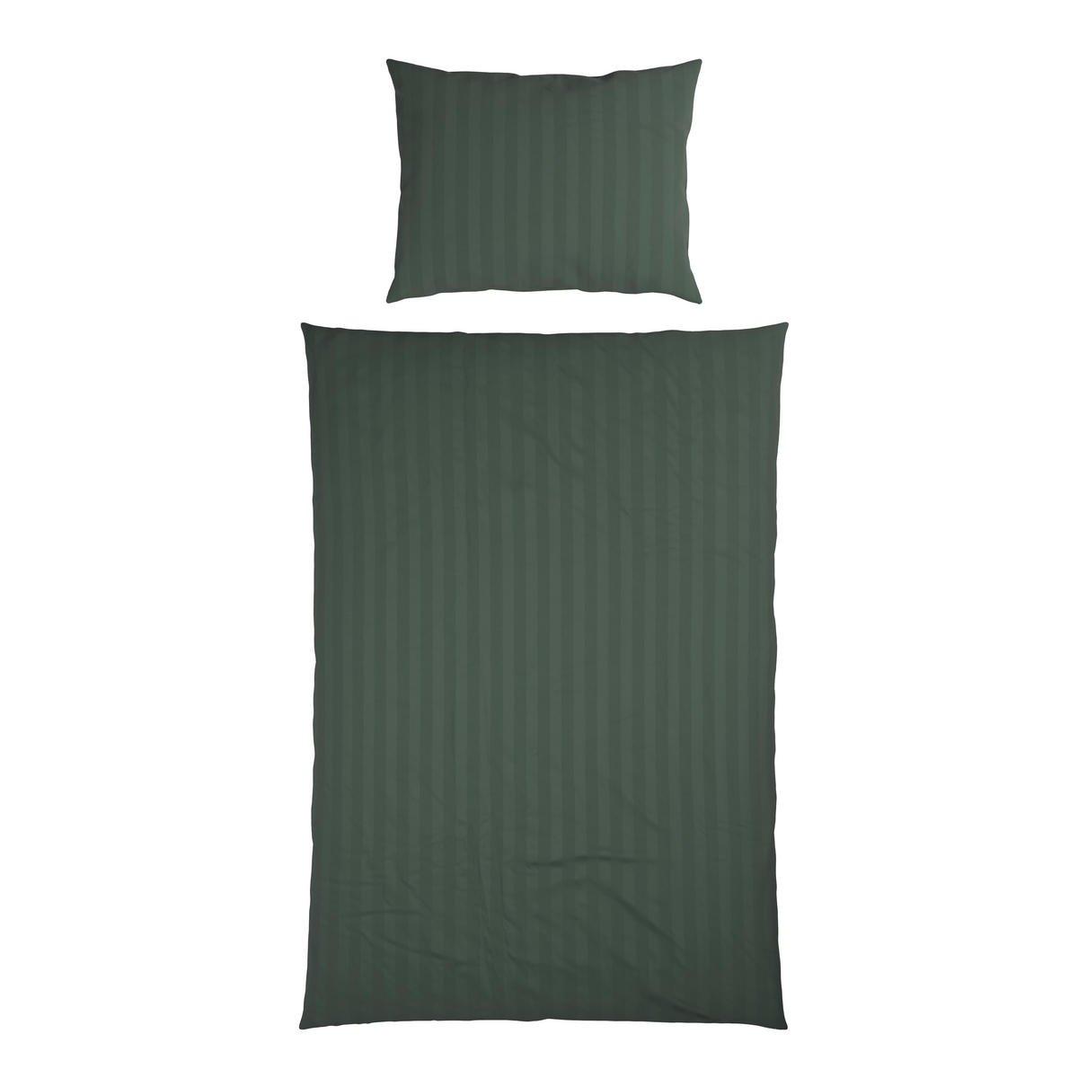POVLEČENÍ, damašek, šalvějově zelená, 140/200 cm - šalvějově zelená, Konvenční, textil (140/200cm) - Dieter Knoll