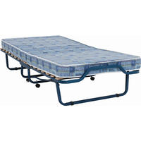 KLAPPBETT 90/200 cm,  in  - Blau, Basics, Holz/Textil (90/200cm) - P & B