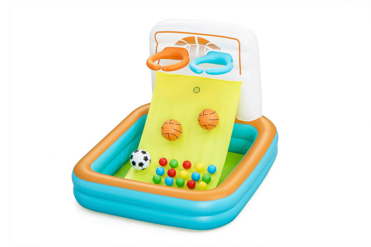 BÄLLEBAD - Multicolor, Basics, Kunststoff (120/107/84cm) - Bestway