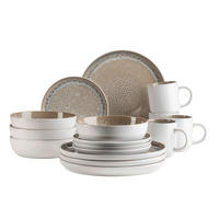 KOMBISERVICE MALEA 16-teilig  - Beige, Basics, Keramik - Mäser