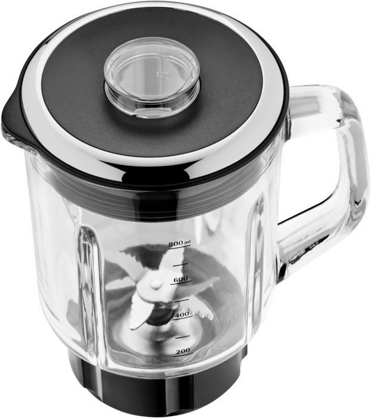 STANDMIXER KÜCHENminis  - Edelstahlfarben/Schwarz, KONVENTIONELL, Metall (17/16,5/33cm) - WMF