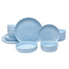 KOMBISERVICE Blau Colori blu 24-teilig 6 Personen  - Blau, Trend, Keramik - Novel