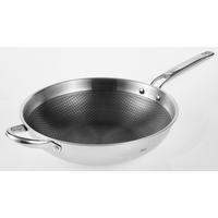 WOKPFANNE  - Edelstahlfarben, Basics, Metall (30/8cm) - Homeware Profession.