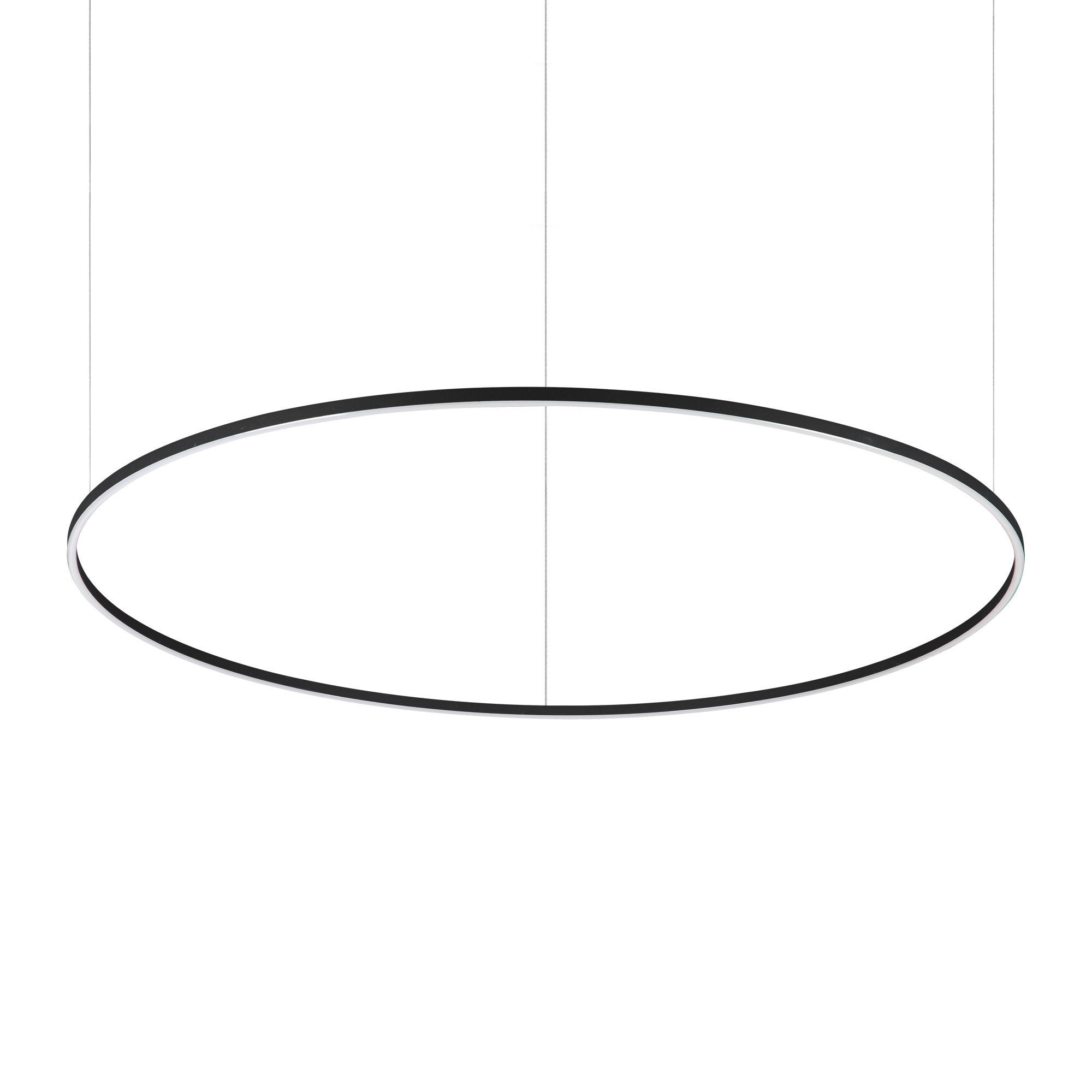 LED-HÄNGELEUCHTE 150/27,5/202,5 cm  - Schwarz, Design, Kunststoff/Metall (150/27,5/202,5cm) - Ideal Lux