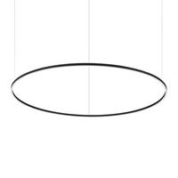LED-HÄNGELEUCHTE Oracle Slim 150/27,5/202,5 cm   - Schwarz, Design, Kunststoff/Metall (150/27,5/202,5cm) - Ideal Lux