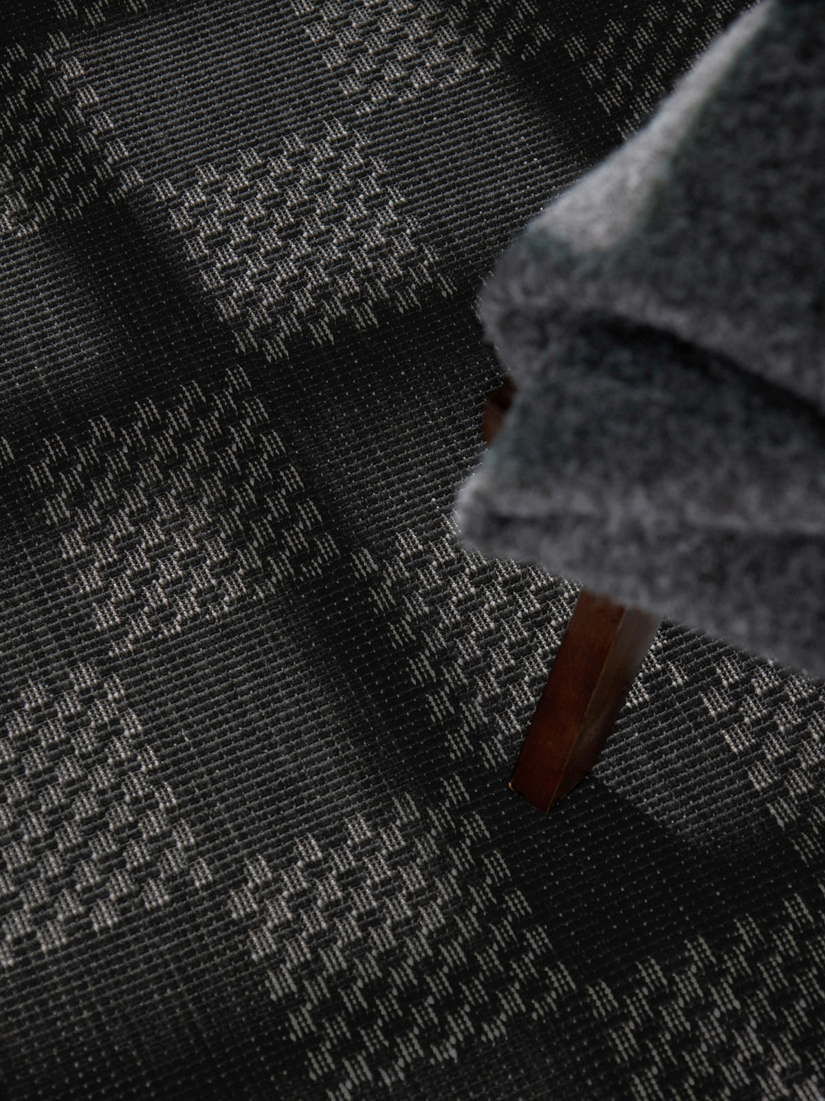 FLACHWEBETEPPICH 80/200 cm Haringey Schwarz, Weiß rechteckig  - Schwarz/Weiß, Design, Kunststoff (80/200cm)