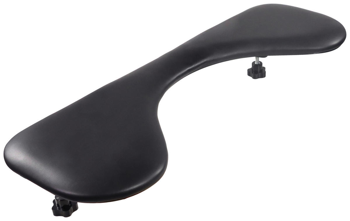 SCHREIBTISCHAUFSATZ  in Schwarz  - Schwarz, Basics, Leder (67/2,5/22cm) - MID.YOU