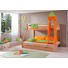 TURMSET Grün, Orange - Orange/Grün, Design, Textil (40/235/40cm)