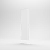 OLDALPANEL - magasfényű fehér, Basics, fa - Carryhome