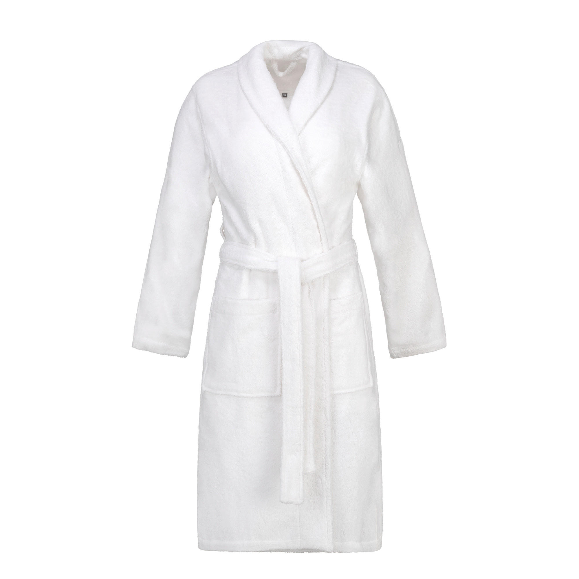 BADEMANTEL S Unisex  - Weiß, Basics, Textil (Snull) - Vossen