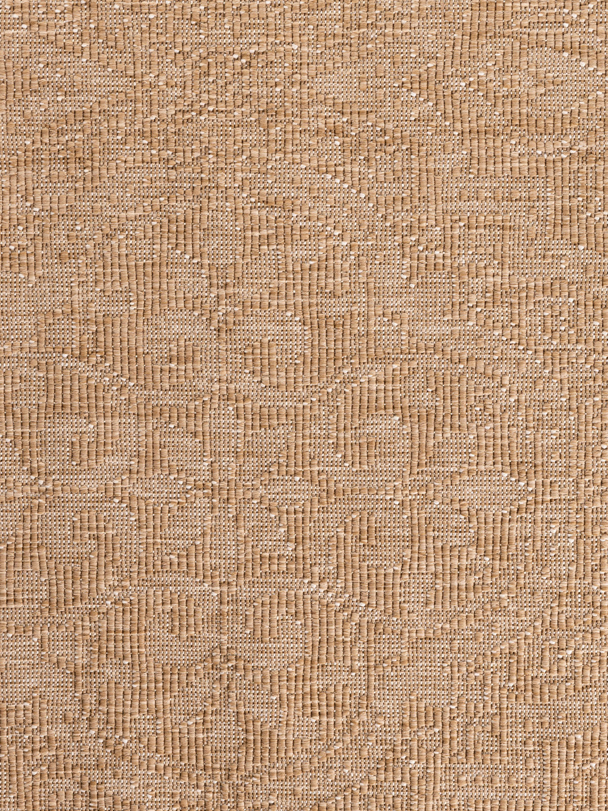 OUTDOORTEPPICH 120/170 cm Duet Weiß, Sandfarben  - Sandfarben/Weiß, Design, Kunststoff (120/170cm)