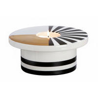 VÄRMELJUSHÅLLARE  - vit/multicolor, Trend, keramik (6,5/14cm) - Ambia Home