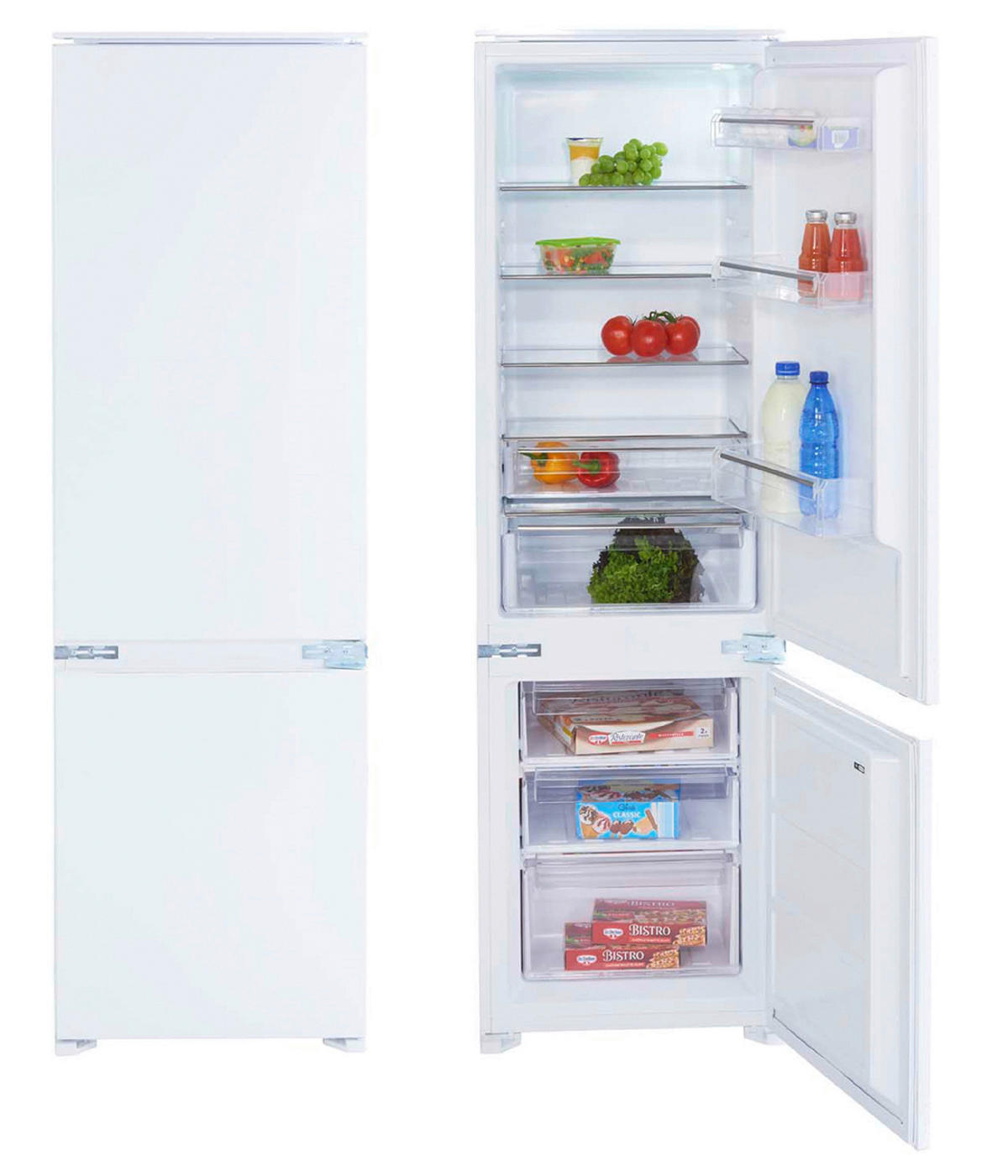 KÜCHENBLOCK 310 cm   in Grau, Eichefarben  - Eichefarben/Schwarz, Design, Holzwerkstoff/Kunststoff (310cm) - MID.YOU