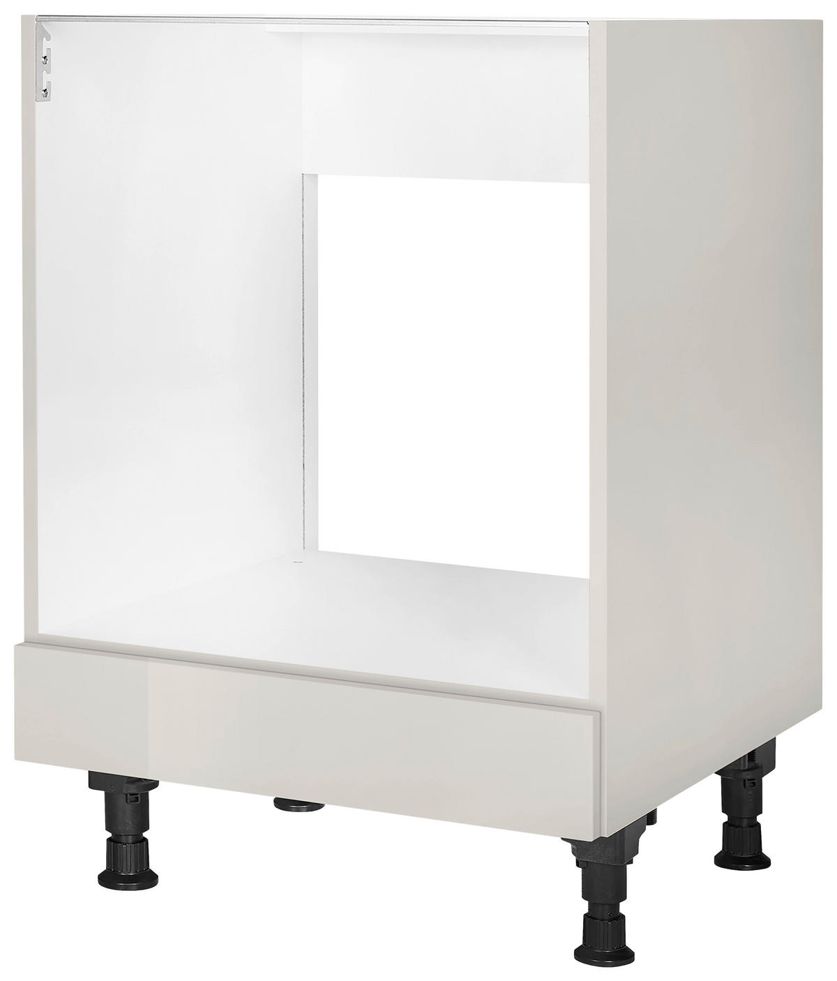 HERDUMBAUSCHRANK 60/87/56 cm  in Hellgrau  - Hellgrau, MODERN, Holzwerkstoff (60/87/56cm) - Nobilia