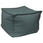 POUF Cord Dunkelgrau 70/70/40 cm  - Dunkelgrau, Design, Textil (70/70/40cm) - Carryhome