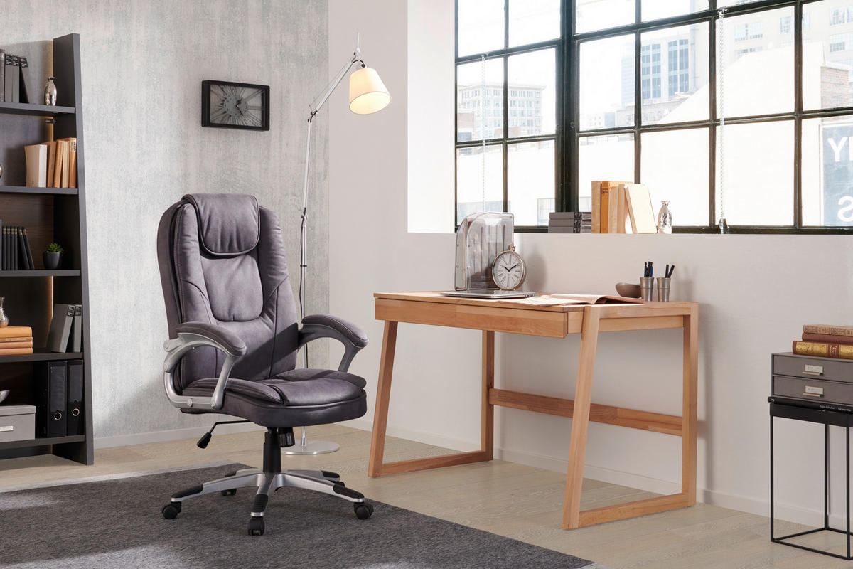PÍSACÍ STÔL, jadrový buk, 120/65/75 cm - jadrový buk, Natur, drevo (120/65/75cm) - Linea Natura