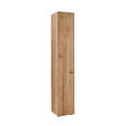 SCHRANK Eichefarben  35,5/205,5/37,1 cm  - Wildeiche/Eichefarben, Design, Holz/Holzwerkstoff (35,5/205,5/37,1cm) - Dieter Knoll
