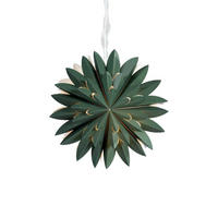 LEUCHTENSCHIRM - Dunkelgrün, KONVENTIONELL, Papier (50cm)