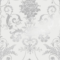 NON WOVEN-TAPET 52/1000 cm  - silver, Basics, papper/plast (52/1000cm)