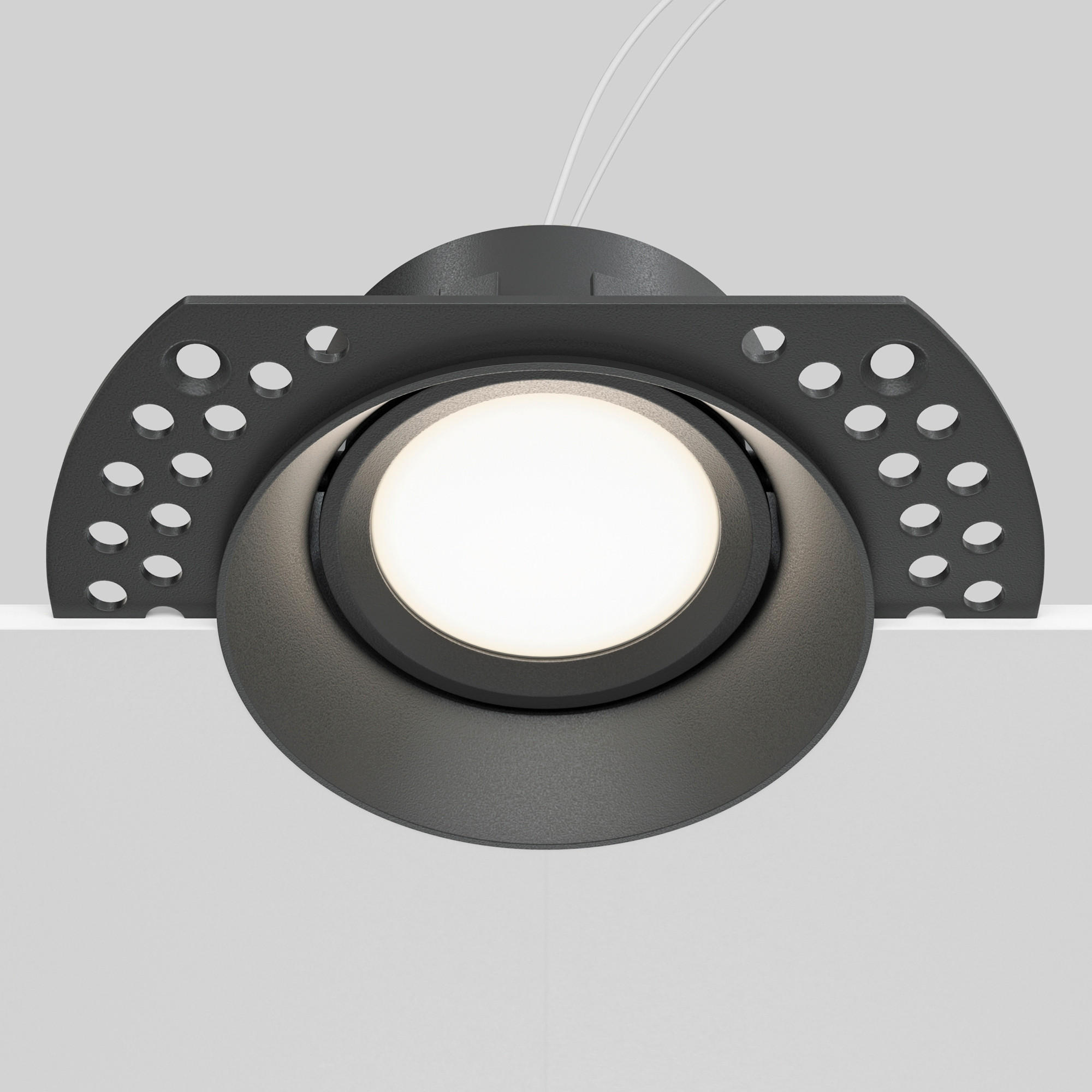 TAKLAMPA Downlight 11,8/9/4 cm  - svart, Design, metall (11,8/9/4cm) - MAYTONI