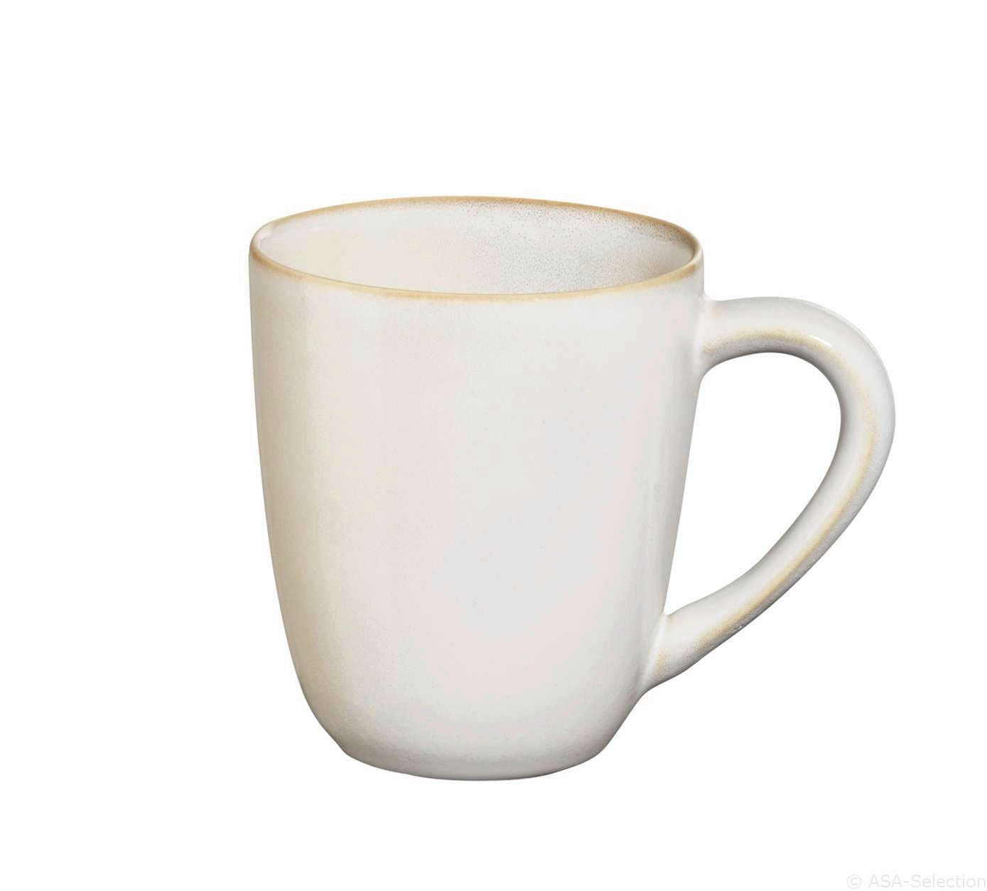 KAFFEEBECHER - Sandfarben, Basics, Keramik (8,5/9,5cm) - ASA