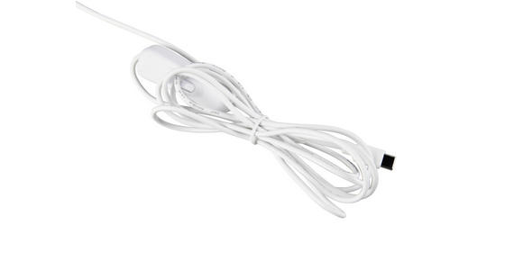 LED-DEKOLEUCHTE Football 23/24 cm  - Weiß, LIFESTYLE, Kunststoff/Metall (23/24cm) - Novel
