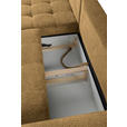 ECKSOFA  in Chenille Honig  - Schwarz/Honig, KONVENTIONELL, Holz/Textil (180/266cm) - Carryhome